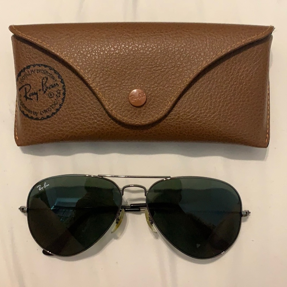 Ray-Ban Large Aviator Gunmetal Frame RB3025 59-14